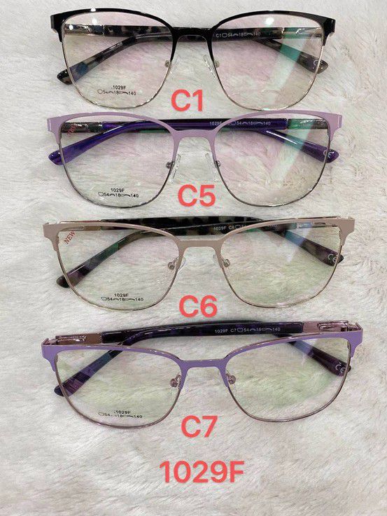 Оправа для очков металлическая с флексом 1029F