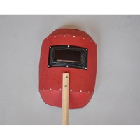 Protective welding cardboard mask with aluminum edging
