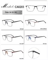 Оправа металлическая с мягким носоупором и флексом CA8203-DA