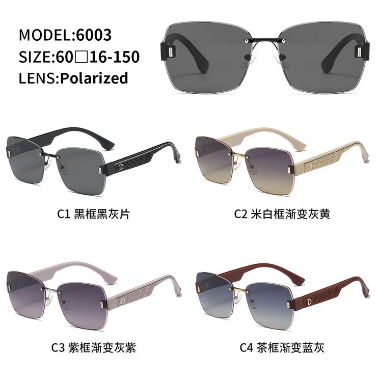 Polarized metal sunglasses Rianova R6003