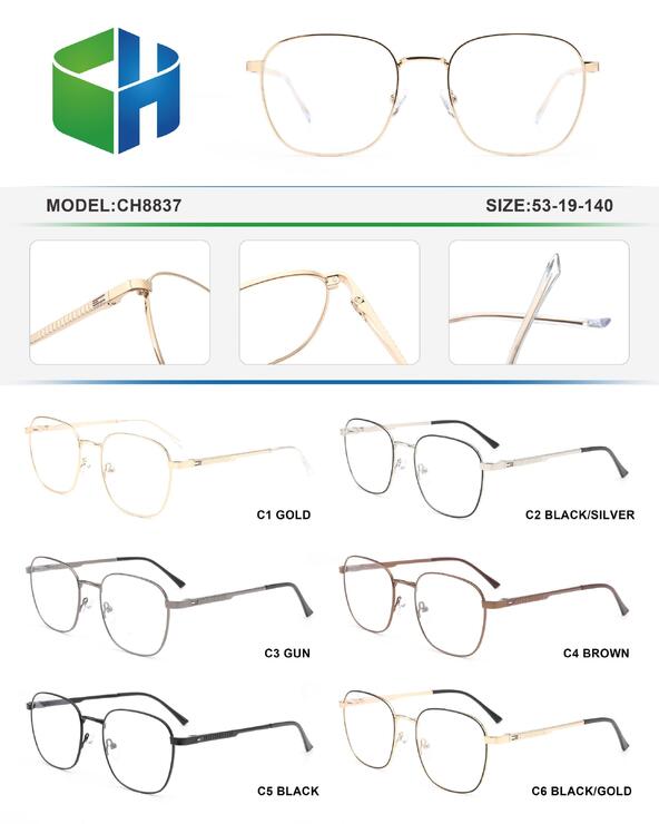 Оправа металлическая с флексом CH8837-DA