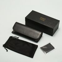 Sunglasses and eyeglasses hard shell case + extra kit HD20221103