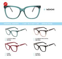 Plastic acetate eyeglasses frame WD4341