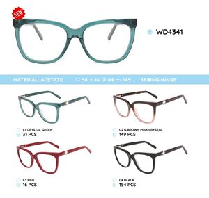 Plastic acetate eyeglasses frame WD4341