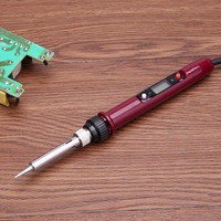 Soldering iron for glasses repair, 80 W, with LCD display 