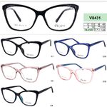 Plastic frame for glasses VIZZINI V8431