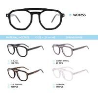 Plastic frames for glasses acetate material WD1253