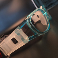 Черные очки с защитой от ветра и песка с двойными линзами 030A