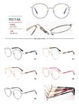 Metal frames for glasses with spring hinges for women Big City LF17012