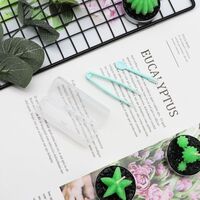 Plastic tweezers with individual pencil-box packaging Extra-large-tweezers-box