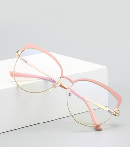 Metal blue blocker frames for glasses  MORE 3008