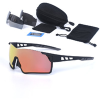 Очки защитные противоударные спортивные +3 насадки 骑行-9036-1