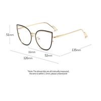 Очки металлические с защитой от синего света 9701-3-GT