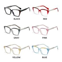 Plastic frame with anti-blue light protection lenses, with spring hinges Elit 5762-EL