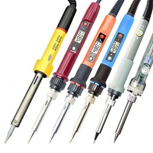Soldering iron for glasses repair, 60/80 W, with LCD display 