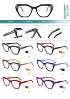 Plastic frames for glasses, acetate lamination Big City CL9016