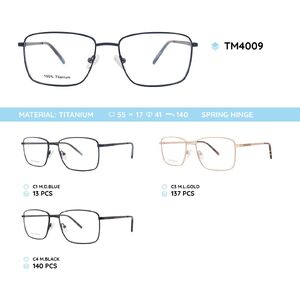 Оправа металлическая титановая с флексом TM4009