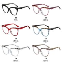TR90 plastic frame or glasses with blue light protection, with spring hinges FA87304