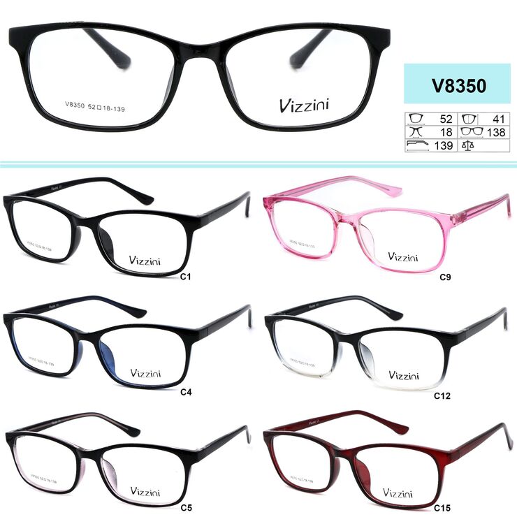 Plastic frames for glasses VIZZINI V8350