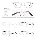 Metal frames for glasses with spring hinges Big City RD9010