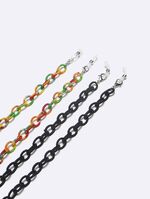 Эластичная нескользящая цепочка, набор из двух предметов, для очков и масок GM117