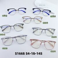 Hybrid frame, metal +tr90, with Blue Block protection SANTA S1668