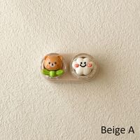 Мини-набор для мягких контактных линз выдвижной W-CT44咖色米色熊