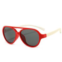 Polarized silicone sunglasses with UV400 protection for kids T111011