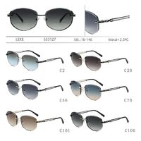 Polarized metal sunglasses Leke S33127