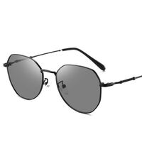 Очки металлические фотохромные с защитой от синего света 9639-GT