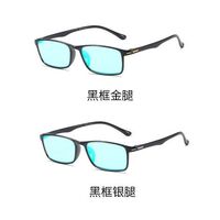 Очки из материала TR90 с защитой от синего света Blue Block для дальтоников, с футляром KY3021-7色盲