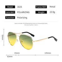 Photochromic glasses with blue light and UV protection 3025L-GT