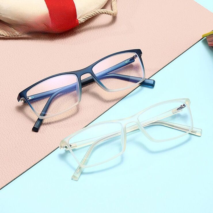 TR90 plastic glasses with blue light and UV protection for kids K526-GT