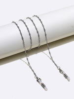 Черная цепочка для очков с жемчугом GL1376