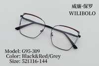 Оправа металлическая ультратонкая женская с флексом Wilibolo G95-309