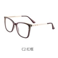 TR90 plastic frame or glasses with blue light protection, with spring hinges FA87046