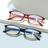Plastic TR90 glasses for reading multifocal with Blue Ray Cut, diopters from +1.00 to +4.00, RMC=62-64, KY2820-3多焦点