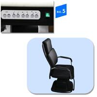 Ophthalmologist workstation, combined table + chair CS-700/CS-700B, tabletop 1960*470 mm