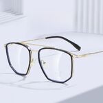 Combined frame (metal + TR90) with Blue Ray Cut protection lenses MAMO M2512