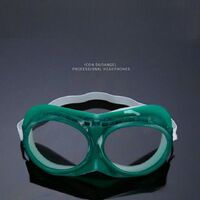 Shockproof dustproof protective glasses for the master, with transparent glass lenses