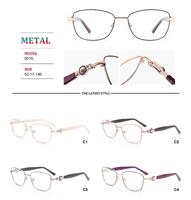 Metal frames for glasses with spring hinges Big City RD9015