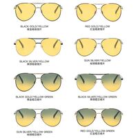 Поляризационные солнцезащитные металлические очки с защитой UV400 2813-3-GT