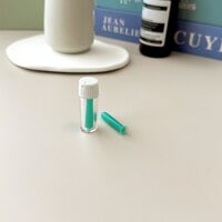 Silicone suction cup for removing hard contact lenses J2020实心棒