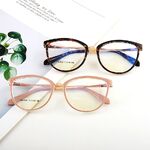 TR90 plastic frame or glasses with blue light protection, with spring hinges FA87005