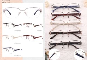 Metal nylor frame with spring hinges DH8833-DA