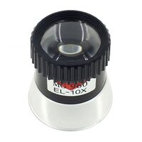Portable pocket magnifier 13098, diameter: 25 mm, magnification: 10X