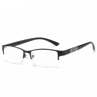 Nylor metal eyeglasses for reading 056 with glass lenses and Blue ray cut protection, from +1.00 to +4.00, PD62-64
