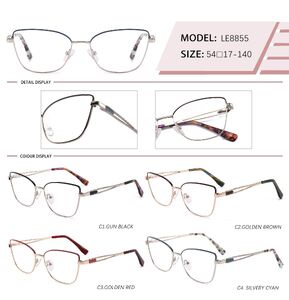 Metal frame with spring hinges LE8855-DA