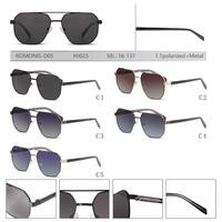 Polarized metal sunglasses for men Romonis HJ025-R