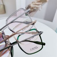 Hybrid frame, titanium alloy + TR90 SANTA M8044